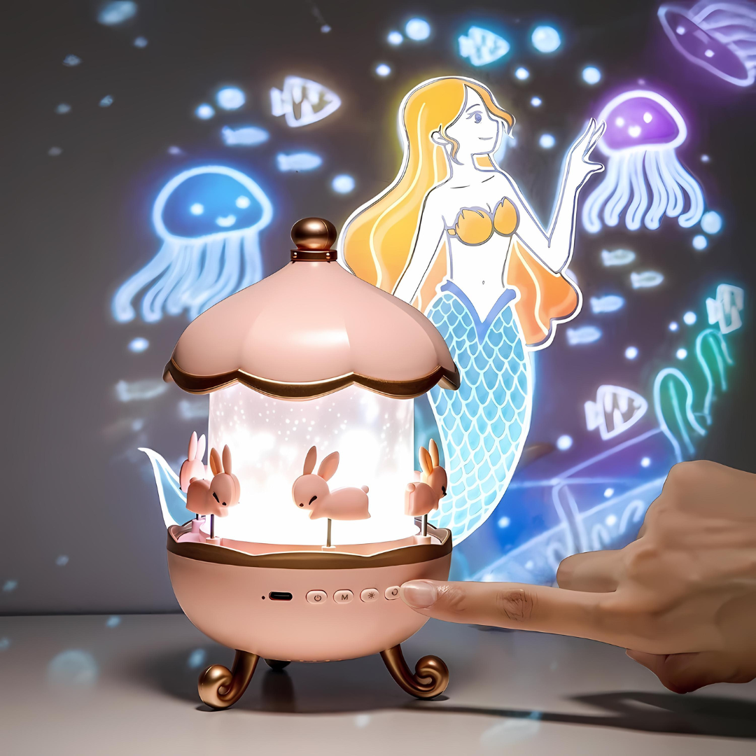 Whimsical Night Light Projector