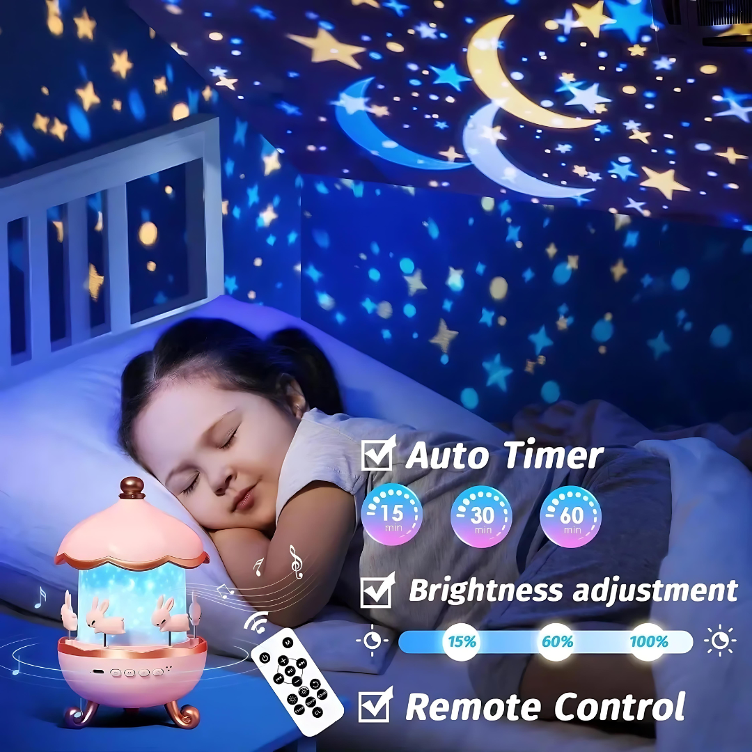 Whimsical Night Light Projector